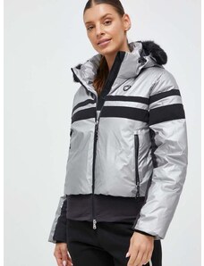 EA7 Emporio Armani rövid kabát női, ezüst, téli
