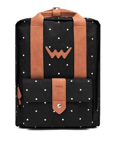 City backpack VUCH Tyrees Dotty Black
