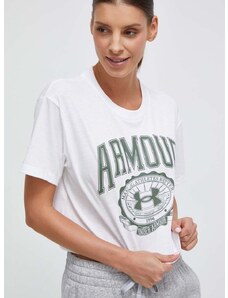 Under Armour t-shirt női, fehér