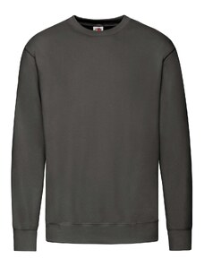 Graphite Men's Sweatshirt Lightweight Set-in-Sweat Sweat Fruit of the Loom