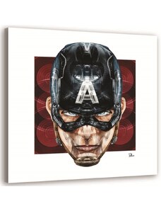 Gario Vászonkép Amerika Kapitány - Rubiant Méret: 30 x 30 cm