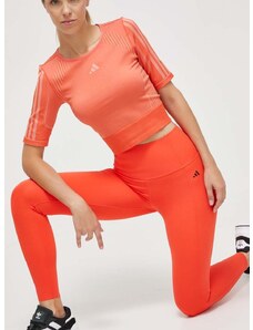 adidas Performance edzős póló narancssárga