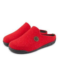 Vlnka Női filcpapucs "Dominika" - piros felnőtt cipő