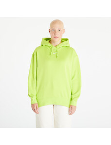 Női kapucnis pulóver Nike Sportswear Collection Essentials Oversized Fleece Hoodie Atomic Green/ White
