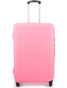 BASIC Solier rózsaszín bőröndhuzat mérete M PINK(M) SA53)