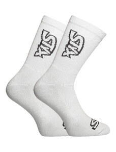 Styx Szürke hosszú zokni fekete logóval S