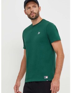 47 brand pamut póló MLB Oakland Athletics zöld, férfi, sima
