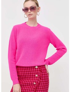 Pinko gyapjú pulóver női, rózsaszín, 102492.A1A7