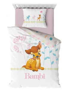 Disney Bambi ovis ágyneműhuzat flowers 100x140cm 40x60cm