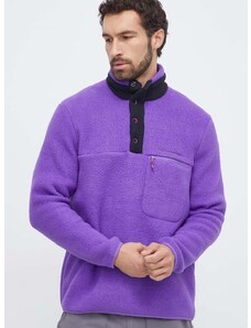 Peak Performance sportos pulóver lila, sima