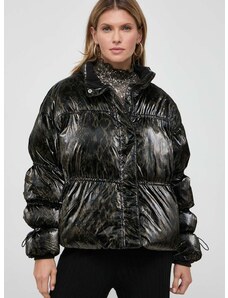 Guess rövid kabát női, fekete, téli, oversize