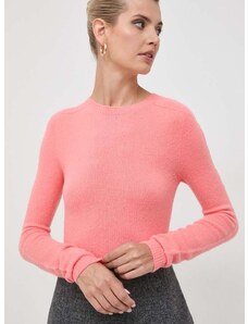 MAX&Co. gyapjú pulóver x Anna Dello Russo könnyű, női, narancssárga