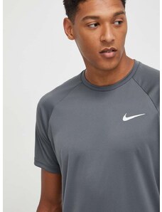 Nike edzős póló szürke, sima