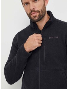 Marmot sportos pulóver Drop Line fekete, sima