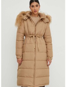 Twinset rövid kabát női, bézs, téli