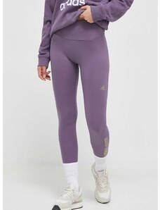 adidas legging lila, női, nyomott mintás