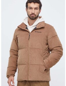 Columbia rövid kabát férfi, barna, téli