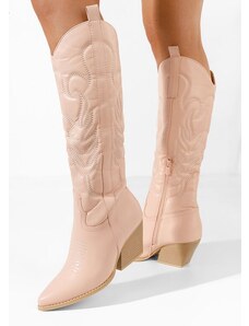Zapatos Alastrina rózsaszín cowboy csizma női