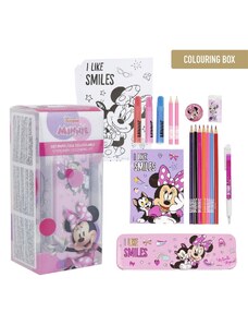 COLOURING STATIONERY SET MINNIE