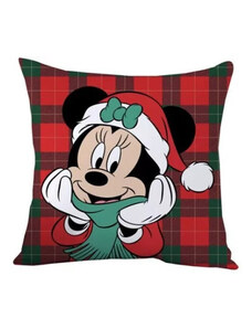 Disney Minnie és Mickey párna díszpárna karácsony 35x35cm
