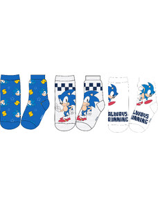 EPlus 3 pár gyerek zokni készlet - Sonic