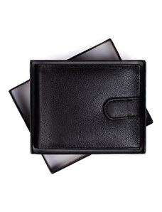 Shelvt Elegant black Shelovet men's wallet