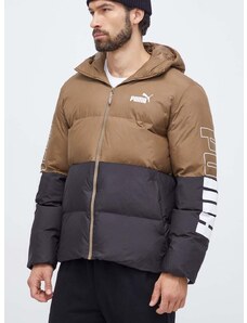 Puma rövid kabát férfi, barna, téli