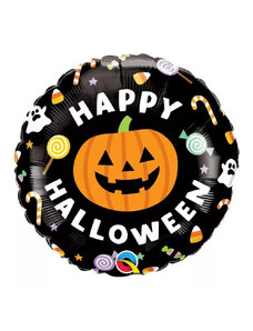 Happy Halloween candies fólia lufi 46cm