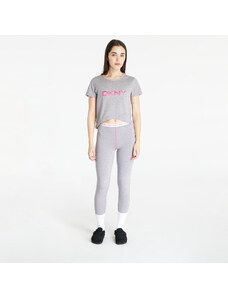 DKNY Intimates DKNY WMS Capri Short Sleeve Pajamas Set Grey