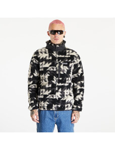 Férfi télikabát Columbia Winter Pass Print Fleece Full Zip Jacket Black/ White