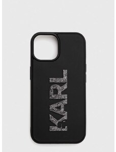 Karl Lagerfeld telefon tok iPhone 15 6.1 fekete