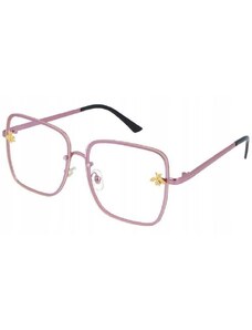 VeyRey Kék fényt blokkoló szemüveg Gwendonloie Szögletes Rózsaszín Universal