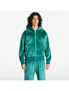 adidas Originals Férfi kapucnis pulóver adidas Premium Essentials+ V Full-Zip Hoodie Collegiate Green