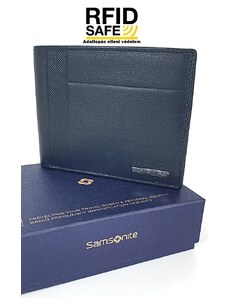 Samsonite SPECTROLITE 3.0 közepes, RFID védett sötétkék, szabadon nyílói pénz és irattartó tárca 147826-1277