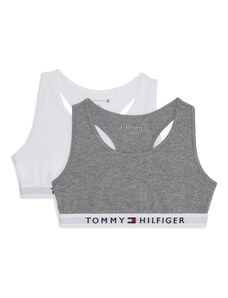Tommy Hilfiger Underwear Melltartó tengerészkék / szürke / piros / fehér
