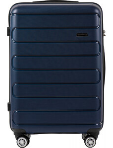 Sötétkék bőrönd S TSA méret M IBIS DQ181-03,Wings M,Blue