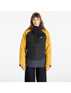 Női kabát Horsefeathers Mija Jacket Black/ Spruce Yellow