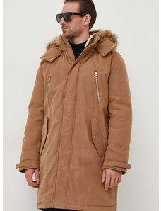 Michael Kors rövid kabát bézs, férfi, téli