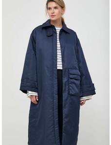 Lovechild rövid kabát női, sötétkék, átmeneti, oversize