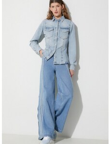 Karl Lagerfeld Jeans farmering női, galléros, slim
