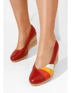 Zapatos Iryela piros platform cipők