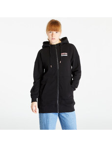 Női kapucnis pulóver Horsefeathers Naava Full-Zip Sweatshirt Black