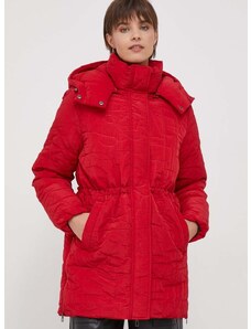 Desigual rövid kabát női, piros, átmeneti