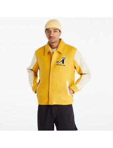 Férfi kabát Awake NY Crown Embroidered Varsity Jacket Gold