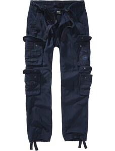 Brandit Pure Slim Fit trousers in a navy design