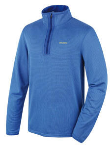 Men's sweatshirt with turtleneck HUSKY Artic M blue