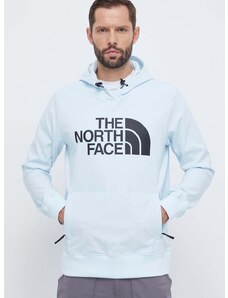 The North Face sportos pulóver Tekno Logo nyomott mintás, kapucnis