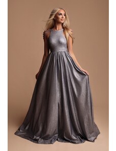 Ezüst csillogó ruha díszgyöngyökkel