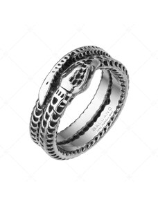 BALCANO - Serpent / Kígyó alakú nemesacél gyűrű magasfényű polírozással