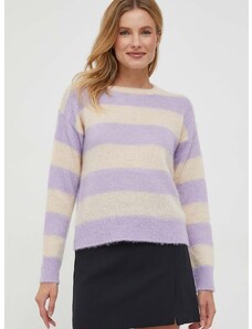 United Colors of Benetton gyapjúkeverék pulóver könnyű, női